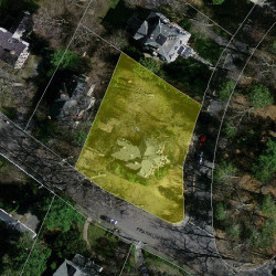 187 Park St, Newton MA 02458-2042 aerial view