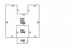 145 Woodward St, Newton MA 02461-1342 floor plan