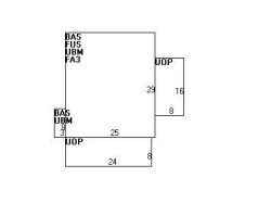 33 Orris St, Newton MA  02466-1313 floor plan
