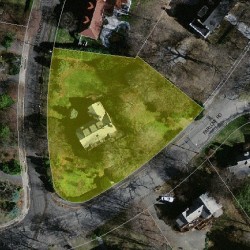 56 Farlow Rd, Newton MA  02458-2439 aerial view