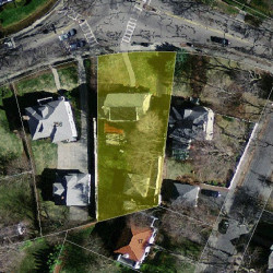 250 Ward St, Newton MA 02459-1220 aerial view