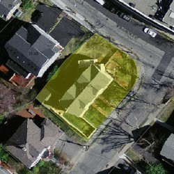 3 Tanglewood Rd, Newton MA 02459-2849 aerial view