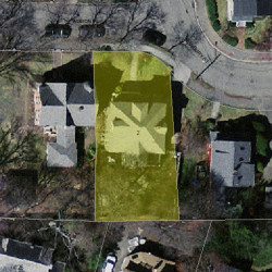 2 Albion Pl, Newton MA 02459-2144 aerial view