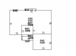 20 Juniper Ln, Newton MA  02459-2861 floor plan