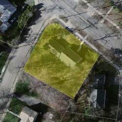 55 Wheeler Rd, Newton MA  02459-2620 aerial view