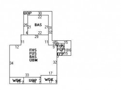 147 Prince St, Newton MA 02465-2603 floor plan