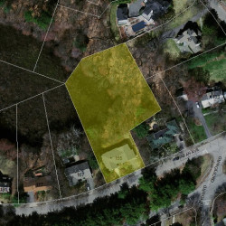 155 Waban Ave, Newton MA 02468-2101 aerial view