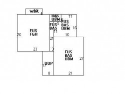 93 Gardner St, Newton MA 02458-1439 floor plan