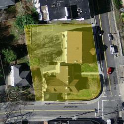 415 Langley Rd, Newton MA 02459-2350 aerial view
