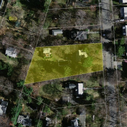 21 Magnolia Ave, Newton MA 02458-2710 aerial view