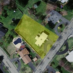 65 Rachel Rd, Newton MA 02459-2923 aerial view