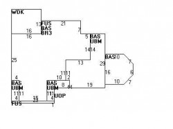 344 Brookline St, Newton MA 02459-3137 floor plan