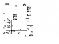 53 Gray Cliff Rd, Newton MA  02459-2074 floor plan