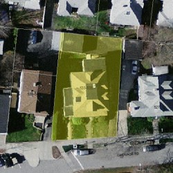 533 Commonwealth Ave, Newton MA 02459-1601 aerial view