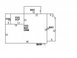 36 Adams Ave, Newton MA  02465-1003 floor plan