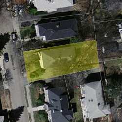 7 Bonwood St, Newton MA 02460-2203 aerial view