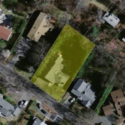 508 Dudley Rd, Newton MA 02459-2809 aerial view