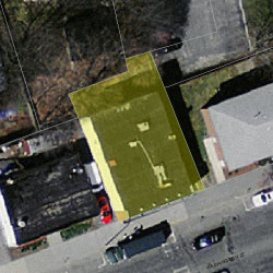 701 Washington St, Newton MA  02458-1386 aerial view