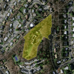 74 Ober Rd, Newton MA  02459-3160 aerial view