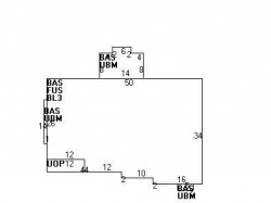 322 Winchester St, Newton MA  02461-2051 floor plan