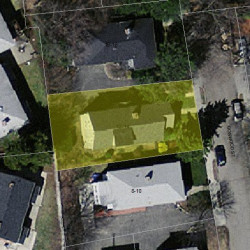 14 Bonwood St, Newton MA  02460-2230 aerial view