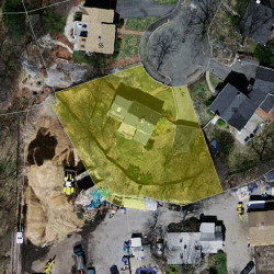 61 White Pine Rd, Newton MA 02464-1237 aerial view