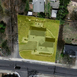 251 Elliot St, Newton MA 02464-1201 aerial view