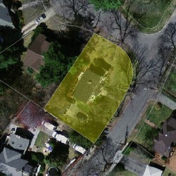 291 Dorset Rd, Newton MA 02468-1409 aerial view