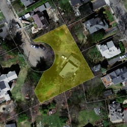 44 Westfield Rd, Newton MA  02465-2563 aerial view