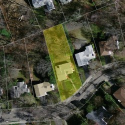 57 Westgate Rd, Newton MA 02459-3133 aerial view