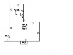 134 Auburndale Ave, Newton MA 02465-1420 floor plan