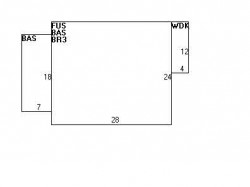 27 Bow Rd, Newton MA  02459-2555 floor plan