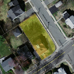 201 Auburndale Ave, Newton MA 02466-1602 aerial view