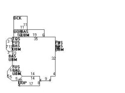 49 Clyde St, Newton MA  02460-2208 floor plan
