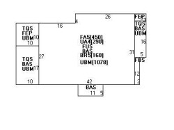 16 Converse Ave, Newton MA  02458-2504 floor plan