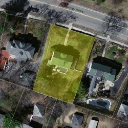 926 Commonwealth Ave, Newton MA 02459-1040 aerial view