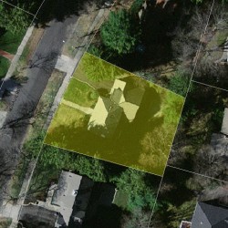 43 Rosalie Rd, Newton MA 02459-3128 aerial view