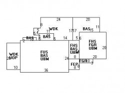 52 Kingswood Rd, Newton MA 02466-1013 floor plan