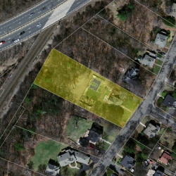 347 Central St, Newton MA 02466-2232 aerial view