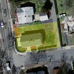 908 Chestnut St, Newton MA 02468-2320 aerial view