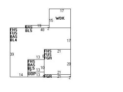 49 Chinian Path, Newton MA 02459-3514 floor plan