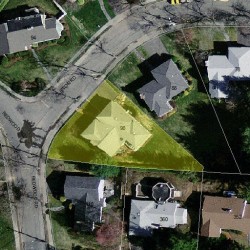 98 Clifton Rd, Newton MA 02459-3147 aerial view