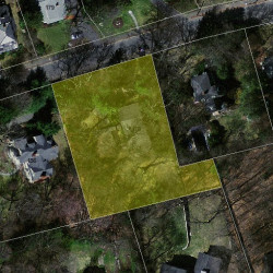 176 Highland Ave, Newton MA 02465-2510 aerial view