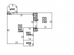 255 Park St, Newton MA  02458-2314 floor plan