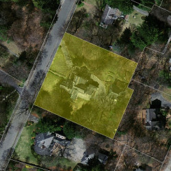 62 Vista Ave, Newton MA 02466-2811 aerial view