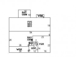 128 Gibbs St, Newton MA  02459-1928 floor plan