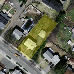 289 River St, Newton MA  02465-1437 aerial view