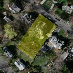 292 Franklin St, Newton MA  02458-2301 aerial view