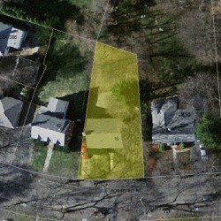 16 Roosevelt Rd, Newton MA 02459-2725 aerial view