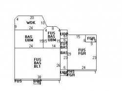 39 Karen Rd, Newton MA  02468-1123 floor plan